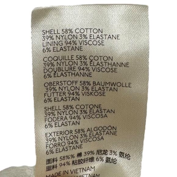 Free People Tea Time Puff Sleeve Lace Top Large New Cream Cut Out Cropped Boho - Picture 7 of 8